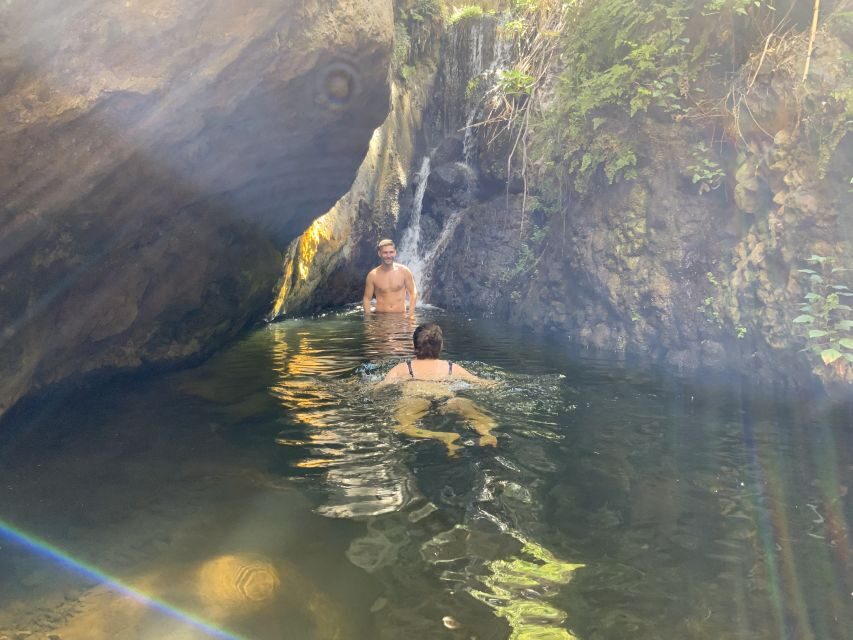 Gran Canaria: Guided Day Tour to Rainforest with Tasting - El Puertillo natural pools: volcanic rock, ocean views, and a needed reset