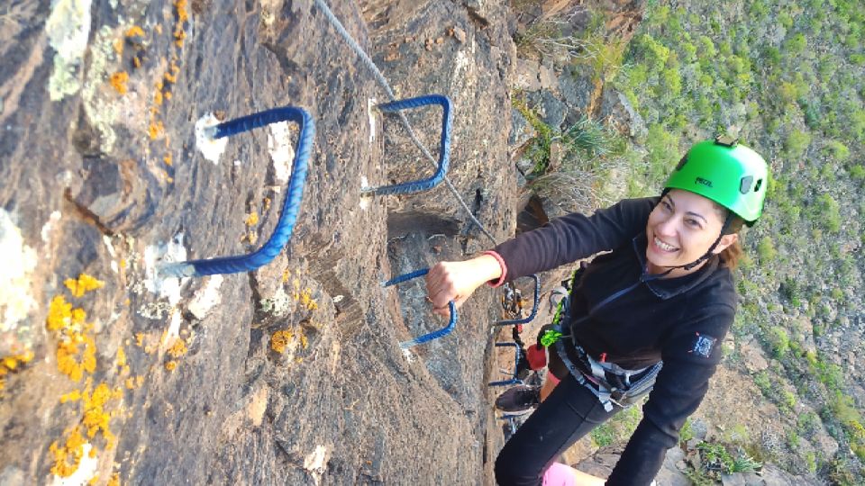 Gran Canaria: Guided Via Ferrata and Zipline Adventure - The 300-Meter Vertical Route: Caves, Cliffs, and Challenge Sections