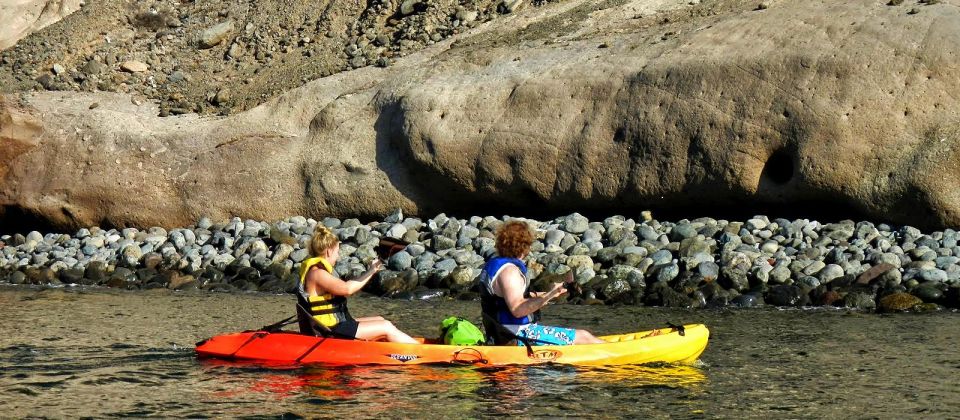 Gran Canaria: South Coast Guided Kayaking Trip - Continuing along the south-west coast: the in-between scenery and the real work