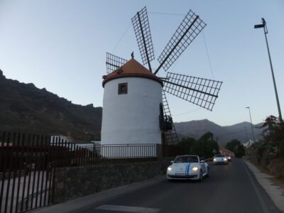 Gran Canaria : West coast Cabrio Sunset - Getting picked up in Maspalomas and getting ready fast