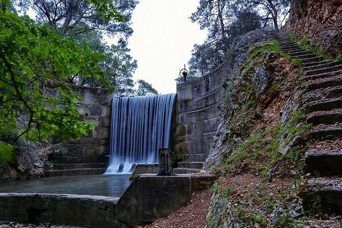 Guided Bus Trip to Lindos village & 7 Springs - Seven Springs (Epta Piges): the cool tunnel walk to the lake