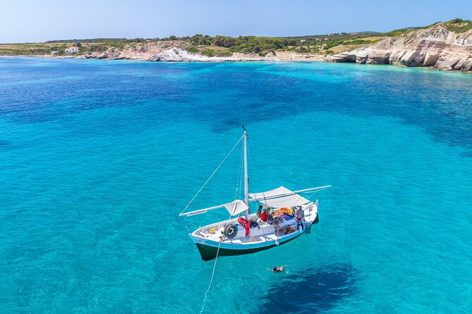 Guided day by boat in Carloforte with snorkelling and aperitif - Spiaggia La Bobba: Ending on Calm, Clear Water