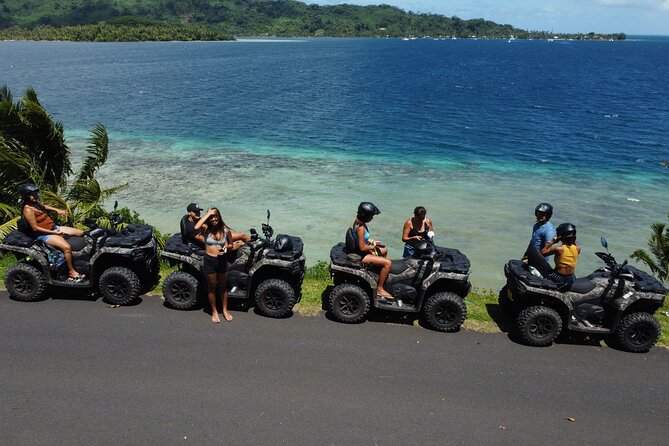 Guided tour of the island and its escapades in Tahaa by Quad / ATV - Boutique Mana’o: Watching Mana’o Products Get Made