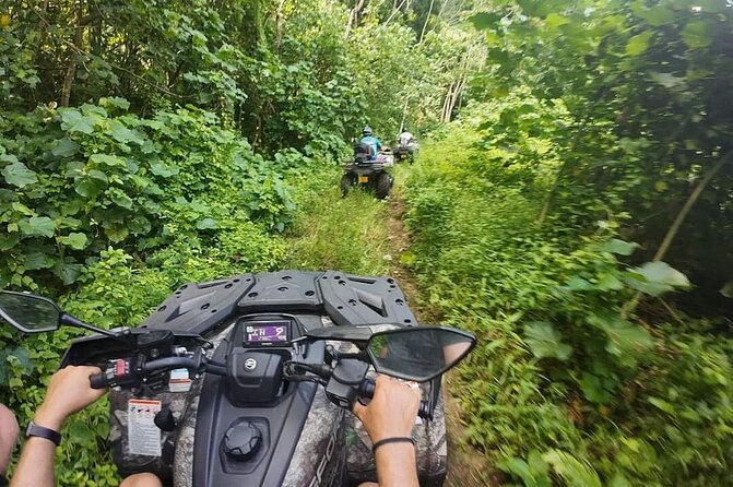 Guided tour of the island and its escapades in Tahaa by Quad / ATV - LOVE HERE PEARL FARM: The Story Behind Pearls