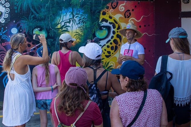 Guided Walking Street Art & Graffiti Tour in Jaco Costa Rica - Where You Start in Jaco: the park meeting spot and how the walk feels