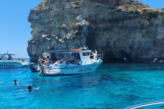 Half Day Blue Lagoon, Comino, Gozo and Malta Private Boat Trip - Blue Lagoon (Marble Coastline Hour): The Icon, With Breathing Room