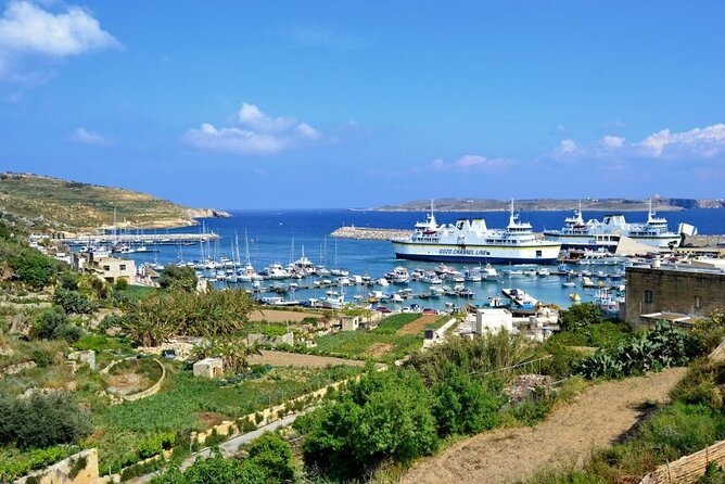 Half Day Malta Tour to Gozo Comino and Blue Lagoon Caves - Crystal Lagoon stop: short swim time with big-photo potential