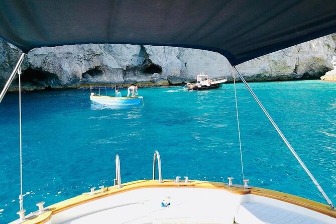 Half Day Private Boat Tour of Capri - Blue Grotto transfer: extra ticket, rowing boats, and queue timing