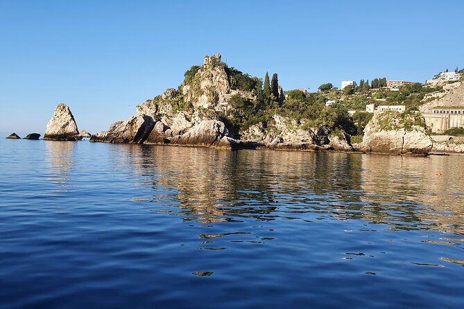 Half Day Private Guided Boat Tour in Taormina - Stop 0: Spisone Bay for Boulders and a Real Coastal Break