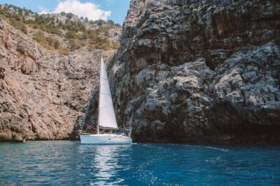 Half Day Private Sailing Tour along the Tramuntana Coast - The boat setup: restroom, shade, snorkeling, and paddle surfing