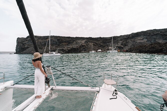 Half-Day Tailor-made Private Catamaran Cruise in Santorini - Food and crew energy: when the day feels cared for