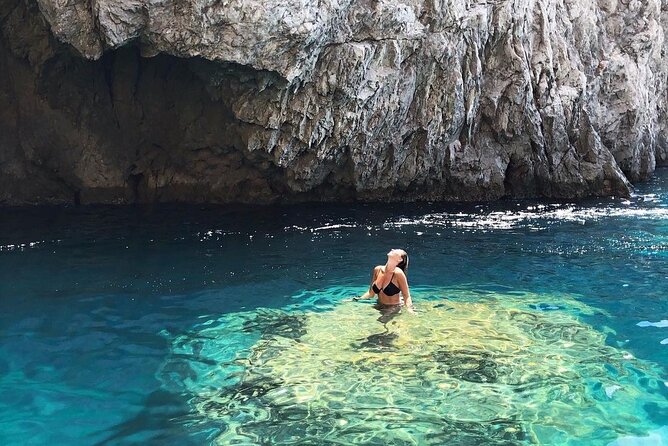 Half day tour of Capri by private boat - Green Cave and the Natural Arch: iconic Capri shapes from sea level