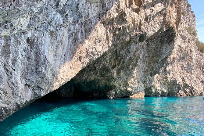 Half day tour of Capri by private boat - I Faraglioni: getting close to Capri’s rock stacks
