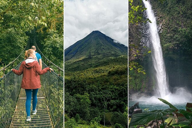 Hanging Bridges, Volcano Hike and La Fortuna Waterfall - Key things that make this tour click