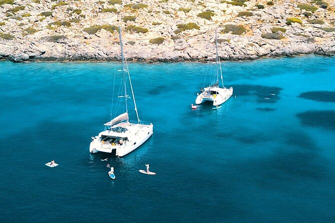 Heraklion: Catamaran Cruise to Dia with Sunset, Meal & Bar - Sailing From Heraklion: Easy Start, Big-Boat Comfort