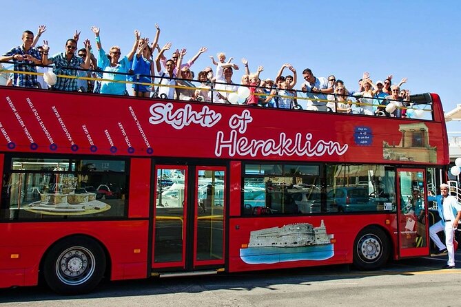 Heraklion Hop-On Hop-Off Bus Tour - Getting your bearings: the open-top ride + eight-language audio