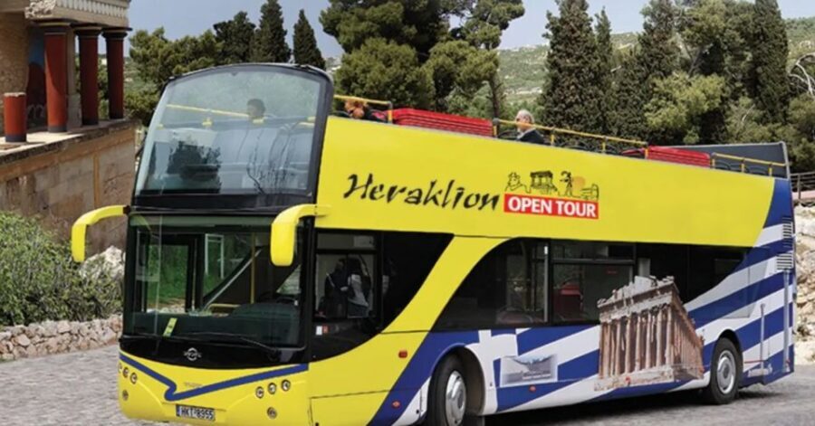Heraklion: Hop-on Hop-off Open Top Bus Sightseeing Tour - Old Town Shopping, Museums, and Traditional Restaurants