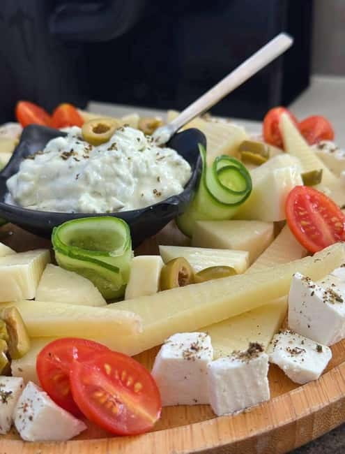 Heraklion: Luxury Catamaran Cruise to Dia Island with Lunch - The Lunch Break: Fresh Mediterranean Food On Board