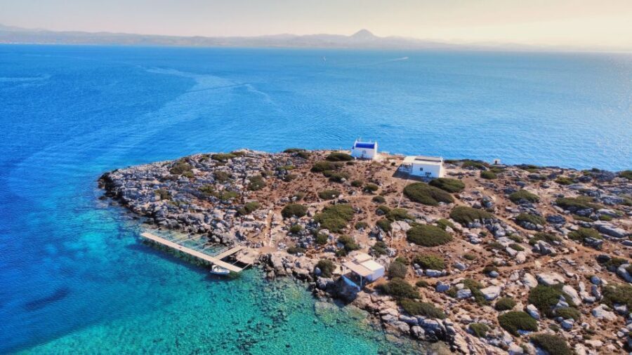 Heraklion: Private Full-Day Sailing Trip to Dia Island - Dia Island time: free swimming and second snorkeling stretch