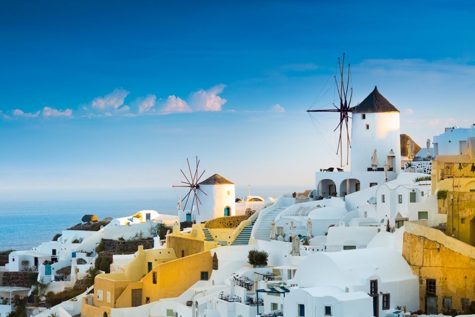 Heraklion: Santorini Day Trip with Boat Transfer & Oia Visit - Crowd Control Tips for Oia and Fira