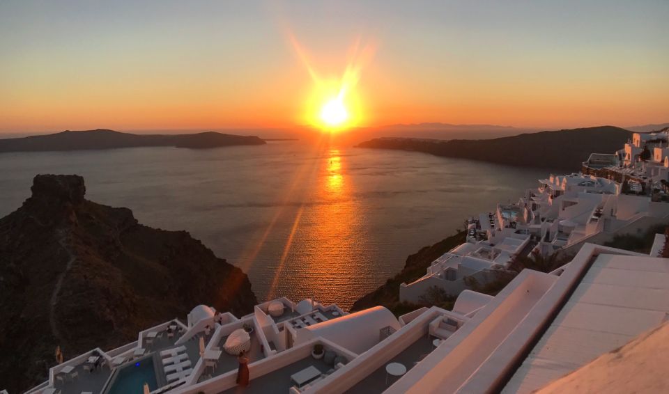 Heraklion: Santorini Day Trip with Boat Transfer & Oia Visit - Oia Village on the Caldera Rim: Where the Photos Actually Come From