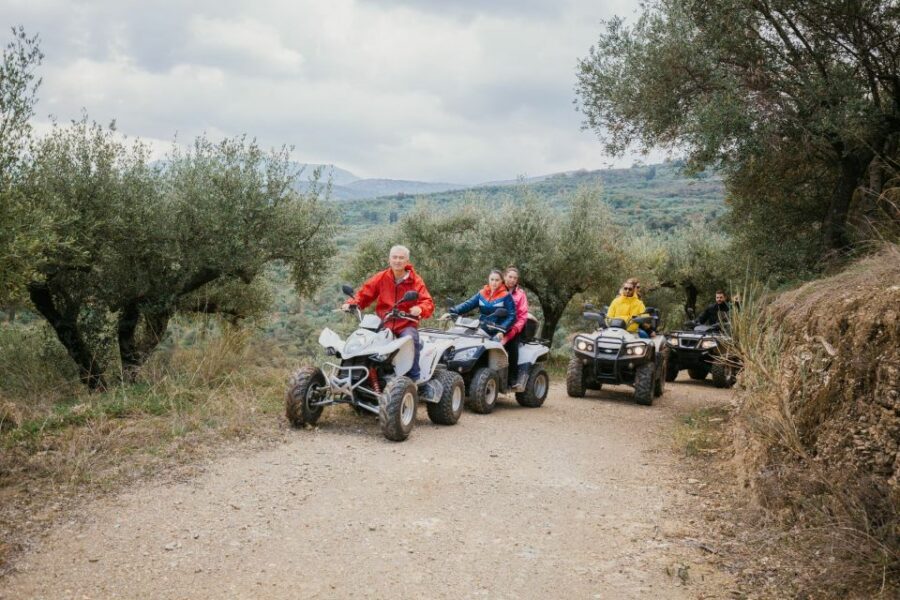 Hersonissos: ATV Quad Bike Safari in the Mountains of Crete - Village roads first: Koutouloufari, Piscopiano, and old Hersonissos