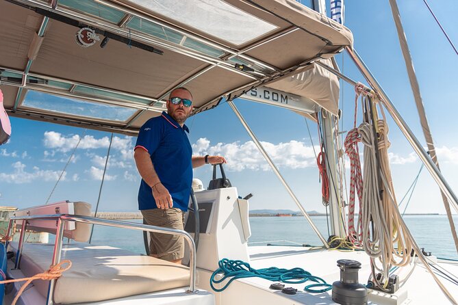 Hersonissos: Luxury Sunset Catamaran Cruise Sushi & Open Bar - Small group energy: up to 20 people, more attention from the crew