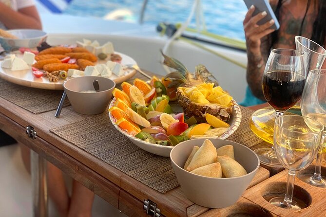Hersonissos: Luxury Sunset Catamaran Cruise Sushi & Open Bar - Value check: is $96.55 a good deal?