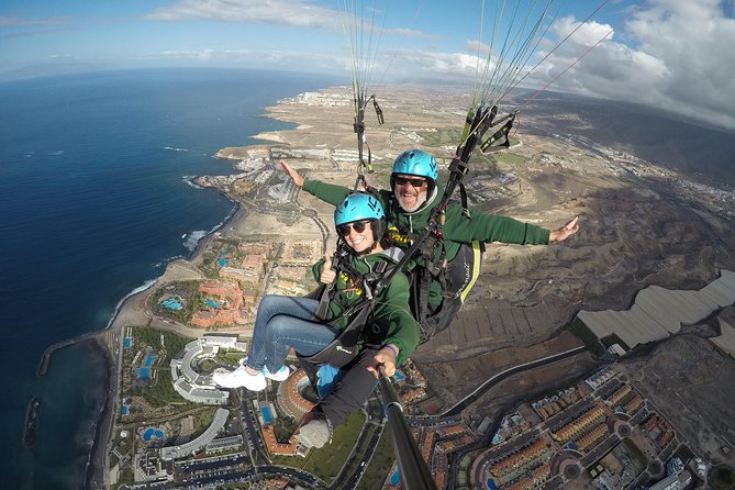 High Performance Paragliding Tandem Flight in Tenerife South - Where You Fly: Barranco del Infierno, Roque del Conde, and Playa de las Américas