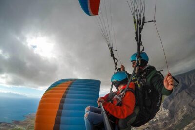High Performance Paragliding Tandem Flight in Tenerife South - Two Takeoff Heights (700m and 1,000m) and Why Weather Matters