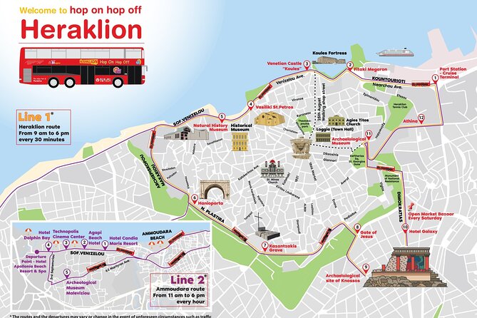 Hop-On Hop-Off Sightseeing Bus Tour in Heraklion - Comfort and service: what tends to work well
