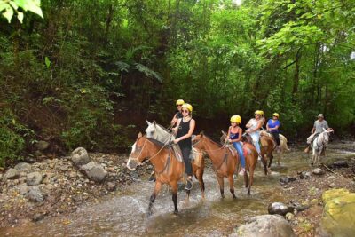 Horseback + Natural Pool Adventure in Jaco Beach and Los Suenos - Stop 1: Vista Los Suenos Adventure Park to the Waterfall and Wading Area
