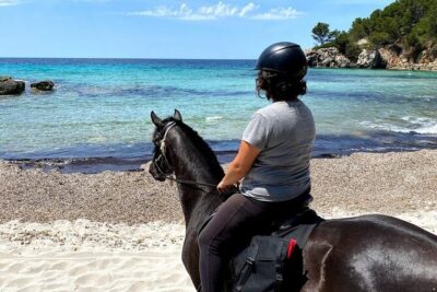 Horseback Riding in Cala Mitjana, Menorca, Spain - The route that makes it worth leaving the shoreline