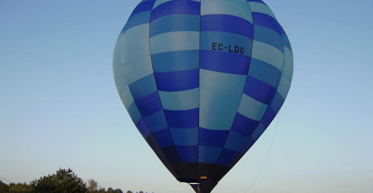 Hot Air Balloon Ride over Ibiza - The champagne toast and sky baptism ceremony