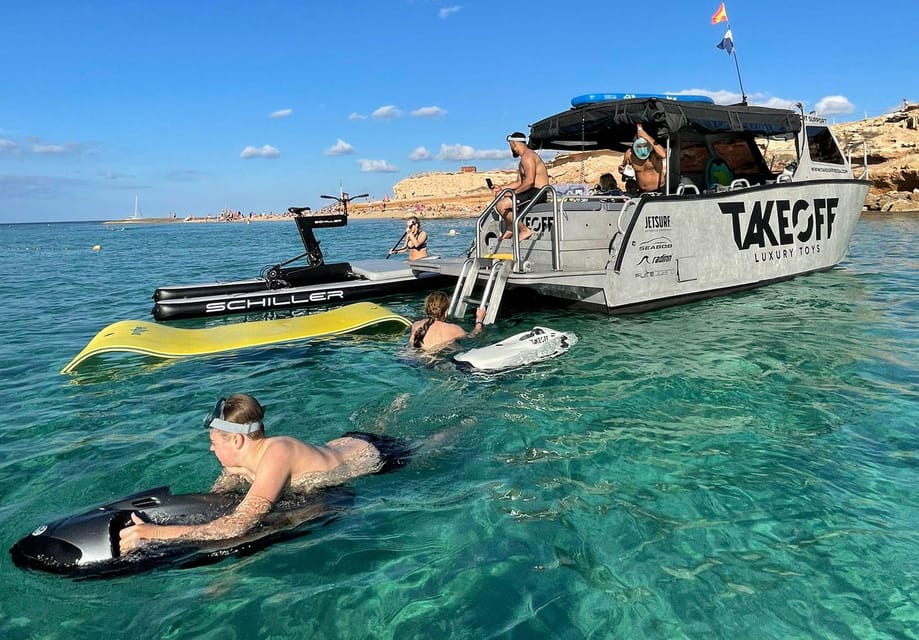 Ibiza: Beach and Cave Boat Tour with Luxury Water Toys - What the Caves Stop Feels Like (and what to watch for)