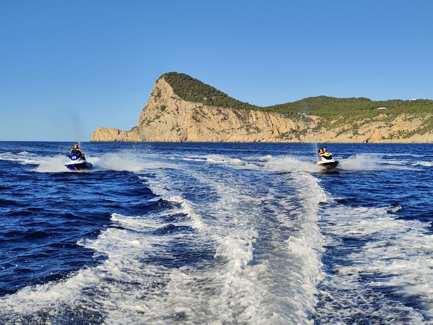 Ibiza Jet Ski Tour: San Antonio to Cala Salada - No License - The Yamaha VX Waverunner + the no-license setup