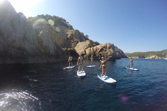 Ibiza Morning Paddle Board Tour - The first paddle: reading the water and enjoying the Mediterranean cliffs