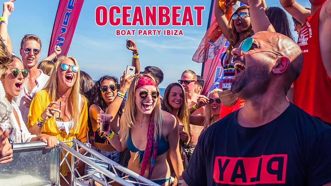 Ibiza: Ocean Club Boat Party with Premium Drinks, Food, & DJ - Check-In to Boarding: Vanilla Beach to Playa d’en Bossa, On Purpose