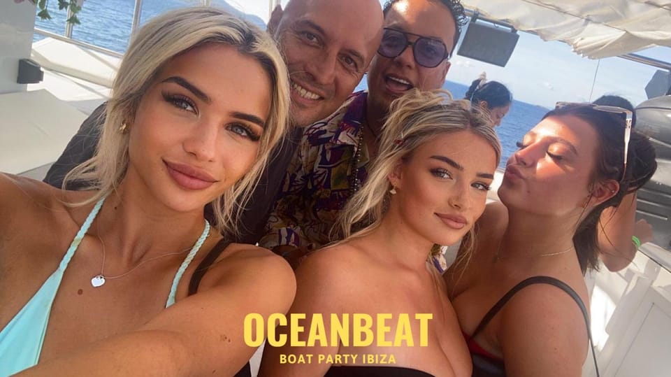 Ibiza: Ocean Club Boat Party with Premium Drinks, Food, & DJ - Food Before the Noise: Bubbly Breakfast, Fruits, and Muffins