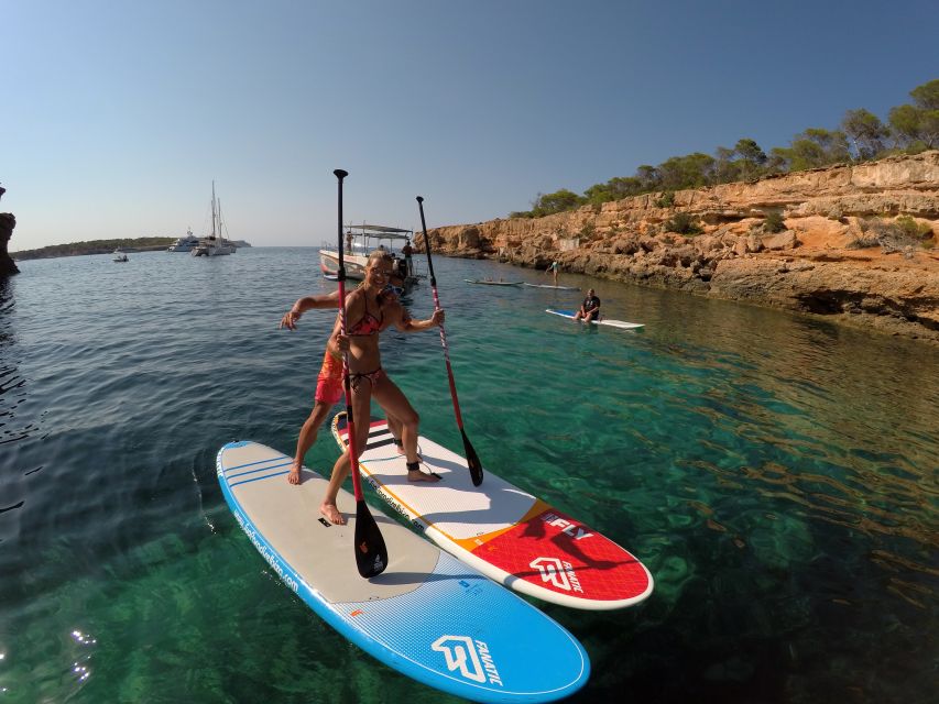 Ibiza: Paddlesurf and Snorkeling Boat Trip - Drinks, Spanish Tapas, and Fruit on the Return
