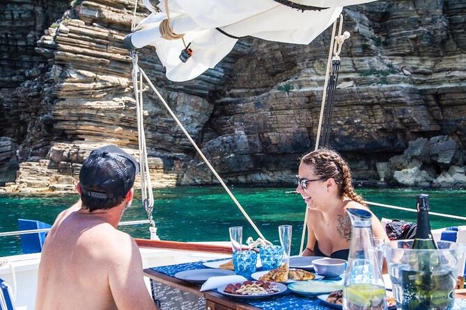 Ibiza: Private Sailboat with Tapas, Open Bar & Music - The Cruise Between Stops: Sant Antoni Bay, Port des Torrent, and a Cave Pass
