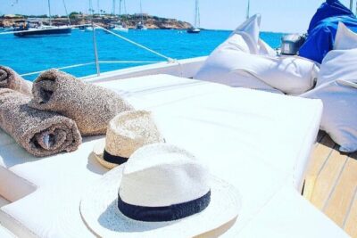 Ibiza: Private Sailboat with Tapas, Open Bar & Music - Cala Bassa: The Main Stop and the Best Odds for Pretty Water
