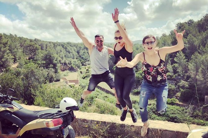 Ibiza: Quad Excursion - Stop 1: Sant Josep de Sa Talaia—views, old routes, and a swim option