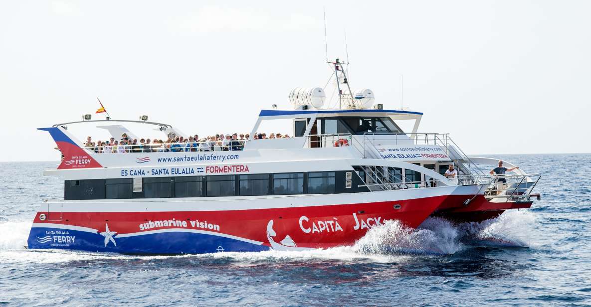 Ibiza: Santa Eulalia Round-Trip Transfer to Formentera - What happens during the ride: the timing and the coastal views