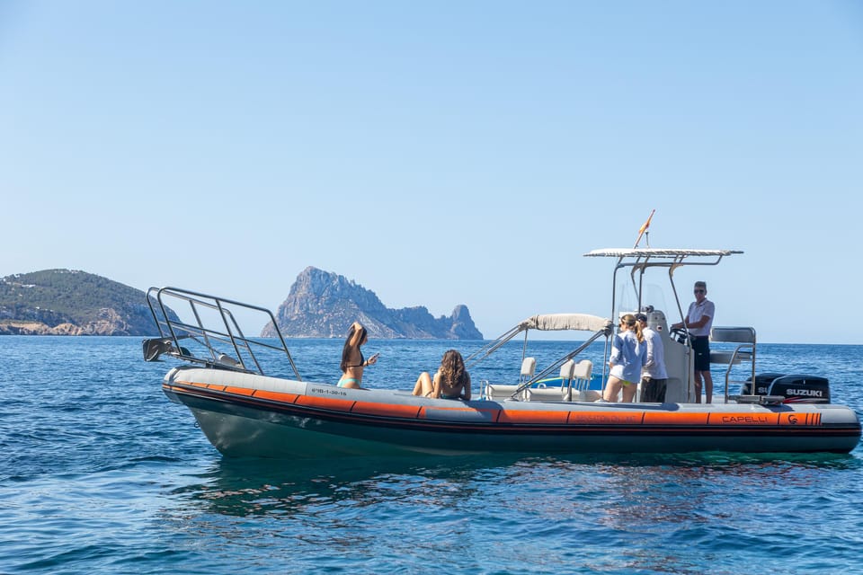 Ibiza: SpeedBoat trip to Atlantis & Es Vedra Snorkel+Paddle - Cala Comte Swim Stop: The Famous Turquoise Break
