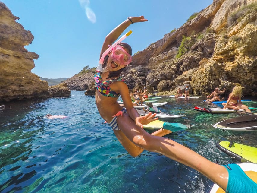Ibiza: Stand-Up Paddle Boarding Trip to Secret Caves - Quick snapshot