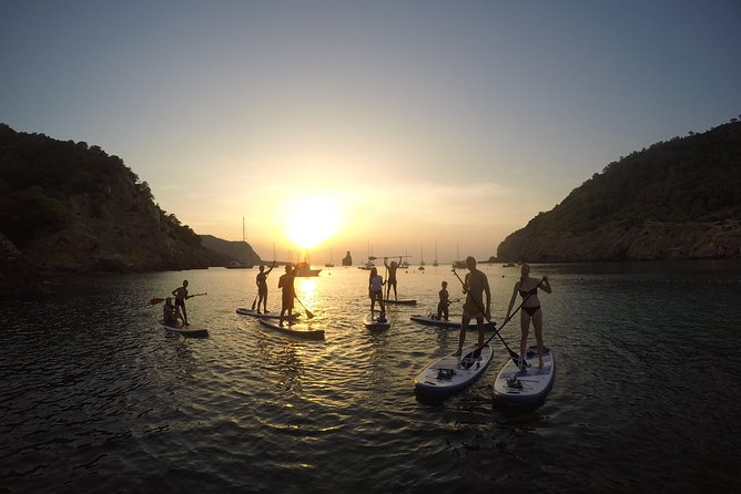 Ibiza Stand Up Paddle Surf Sunset Tour - Calitas, caves, and rocky waterfalls you’ll see from the water