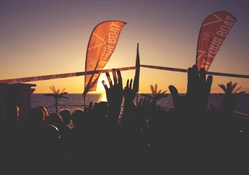 Ibiza: Sunset Boat Party Cruise with DJs with 2 Clubs - San Antonio Harbour to Sunset: what the 3-hour cruise feels like