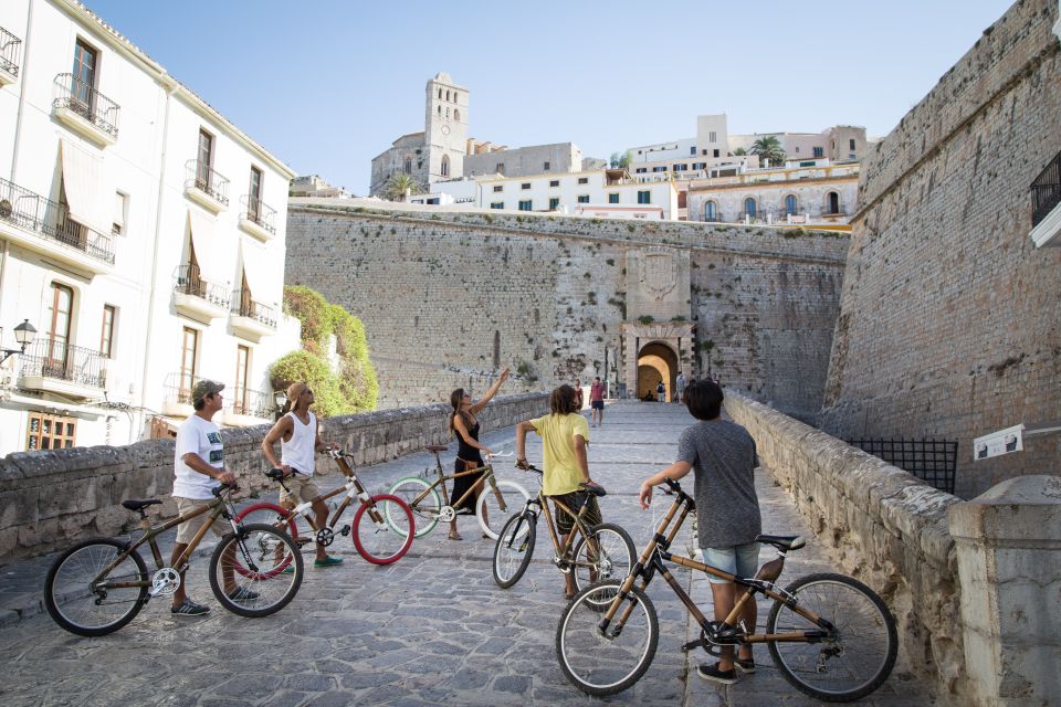 Ibiza Town Private Guided Sightseeing Tour by Bike - Inside the city walls: Parc de la Pau and the calm between sights