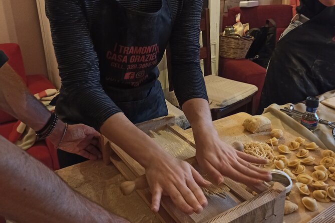 In the province of Palermo Sicilian Cooking Class near Cefalu - What you actually cook: pasta, Palermo starters, and almond sweets